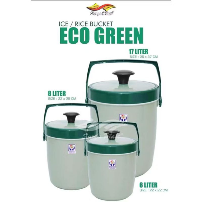 TERMOS RICE BUCKET 6 & 8 LITERS / ฟรี LADDER / ฟรี SARANGAN / THERMOS RICE ICE / THERMOS USA