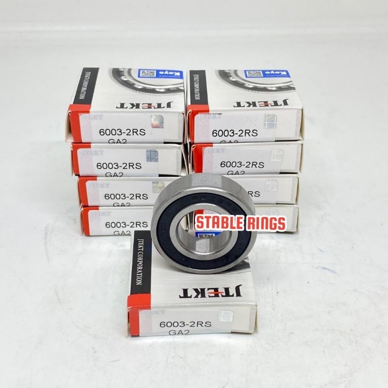 BEARING 6003 2RS KOYO CAP DIMENSIONS 17 หูหนวก 35 10MM 6003 2RS