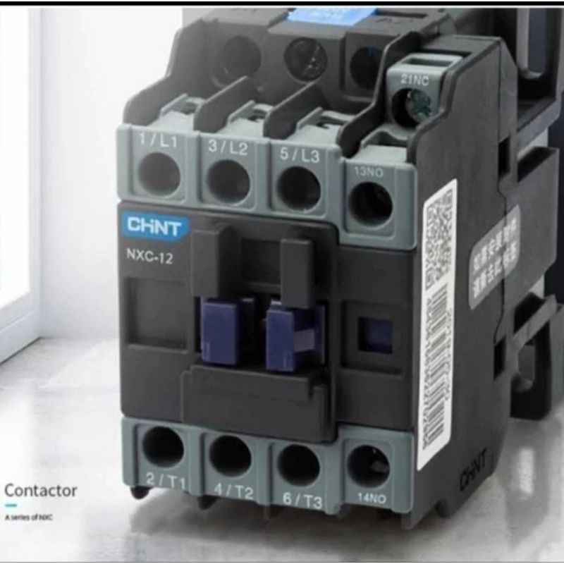 Chint NXC-12 220V 3P 5.5kw 12A NXC12 NXC คอยล์ 220VAC / 440VAC คอนแทคเตอร์
