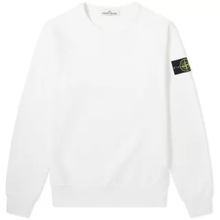 STONE ISLAND Saraka - Crewneck Vintage Fashion Bandung / เสื้อยืดแขนยาว วัสดุผ้าฟลีซพรีเมี่ยม / เสื้อสเวตเตอร์เกาะหินพื้นฐาน Full Emblem