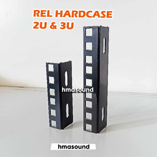 SIKU Hardcase Power 2U & 3U Rail Rack Hole Angle