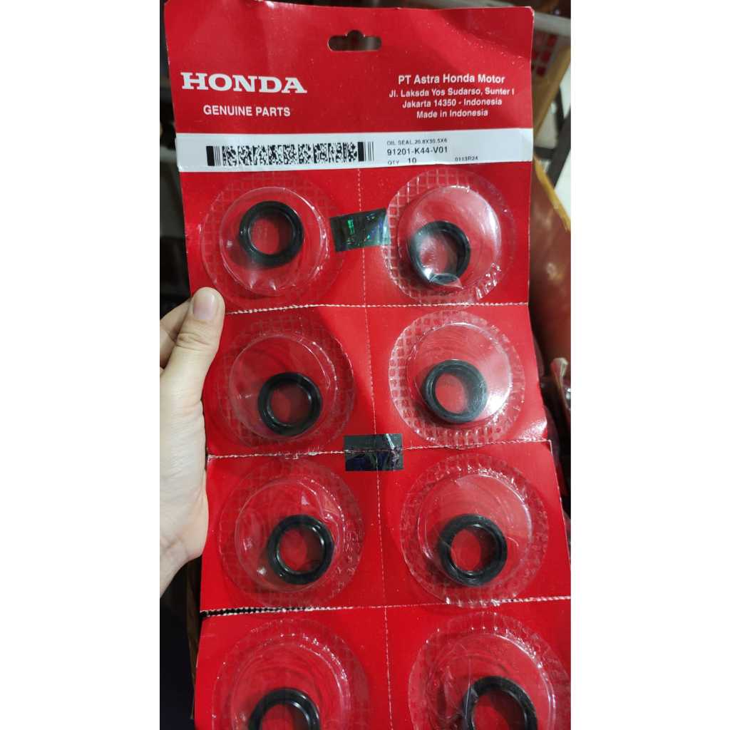 ซีลน้ํามัน 20.8 X 30.5 X 6 (ซีลแม่เหล็ก) – BeAT POP eSP, / 91201-K44-V01 ORIGINAL AM