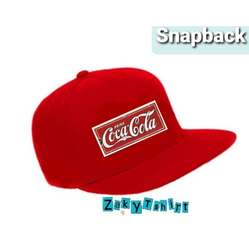 หมวก Drink COCA COLA / หมวก Snapback / หมวกฮิปฮอป