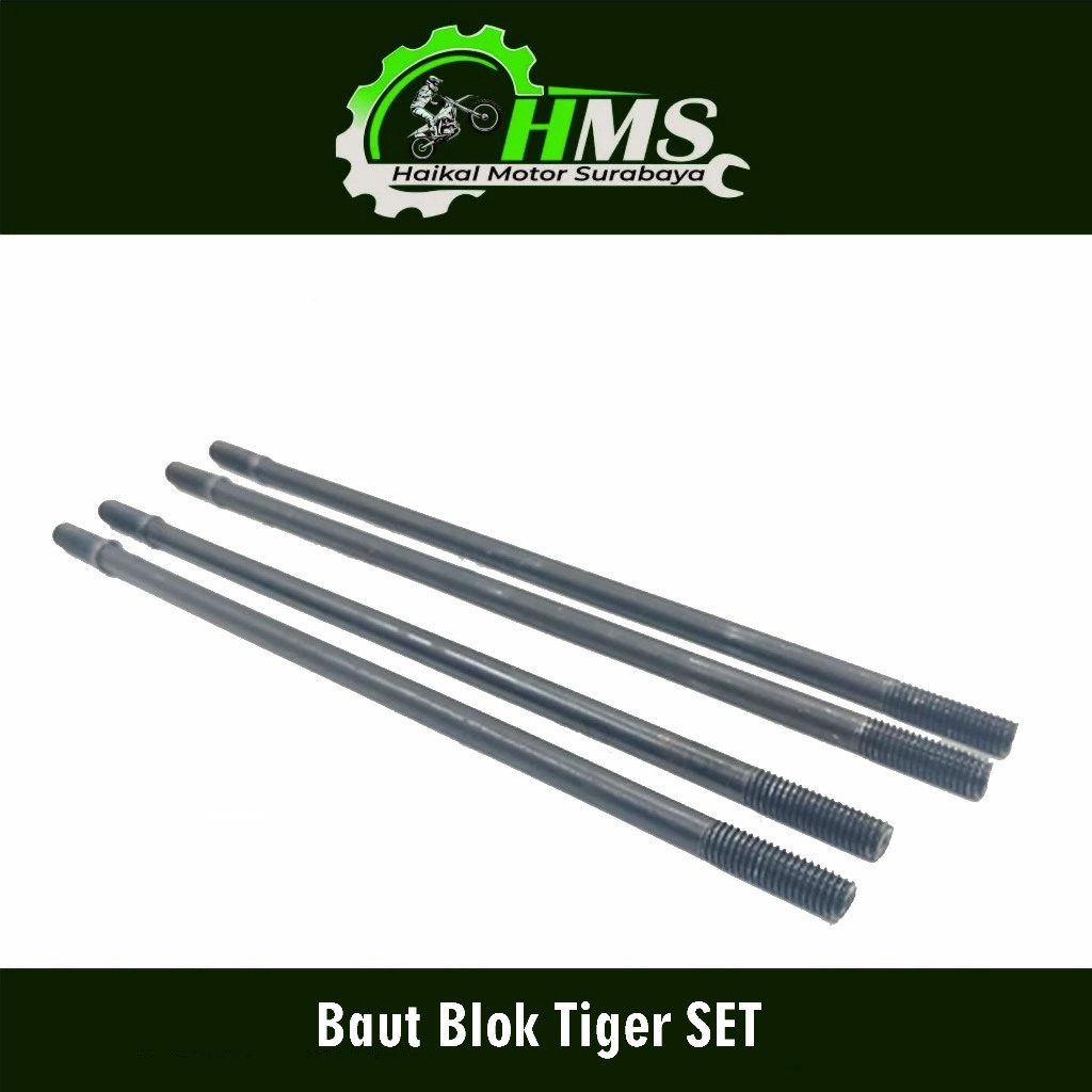 MESIN Tiger Block Bolt SET (ราคาต่อชุด) - Bolt Ancer Satay Skewer Machine เสื้อสูบ