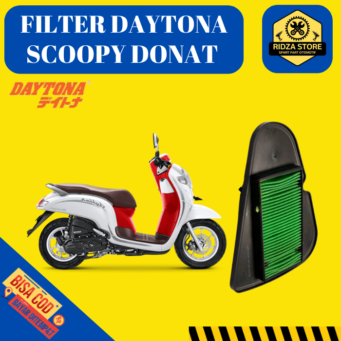 Original 2017-2019 Daytona Honda Scoopy Donut กรองอากาศ