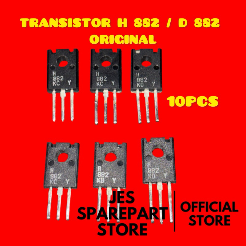 10 ชิ้น TRANSISTOR H 882 / D 552 เดิม
