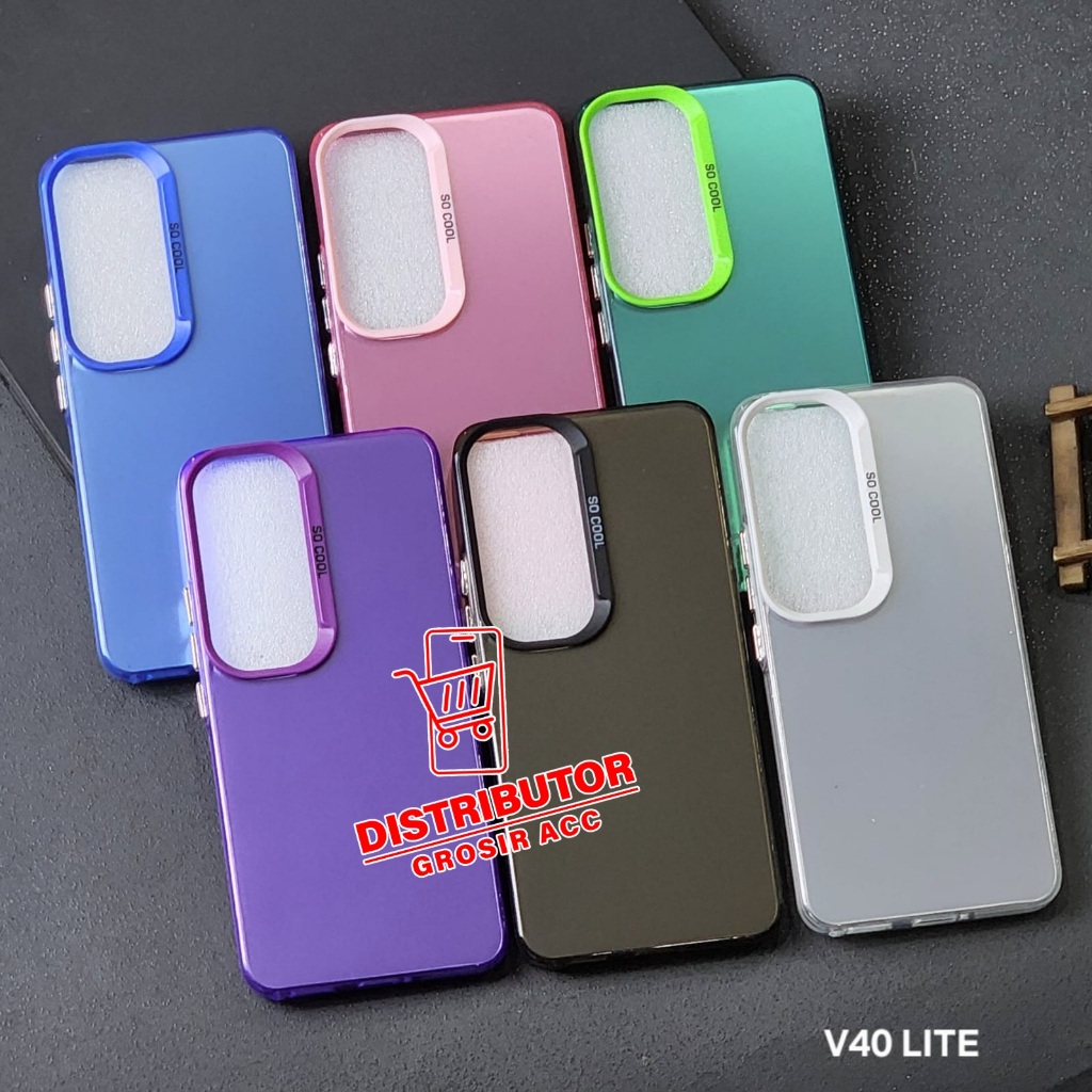 VIVO V40 LITE CASE IMD HYBRID PLATE HOLOGRAM CASE SOCOOL VIVO V40 LITE