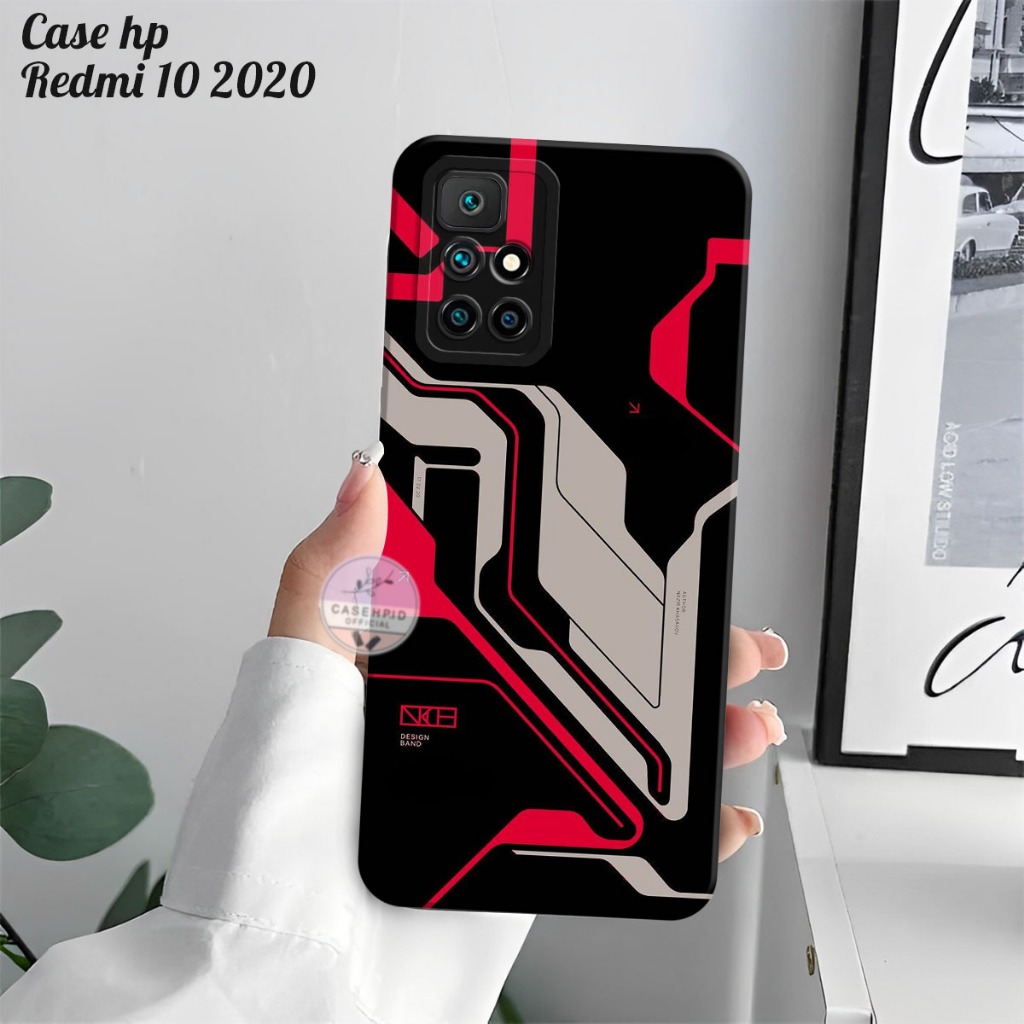 HP [CH 8] Xiaomi Redmi 10 2020 ตัวละคร Softcase ปลอกซิลิโคน Redmi 10 4G เคสยางยืดหยุ่น