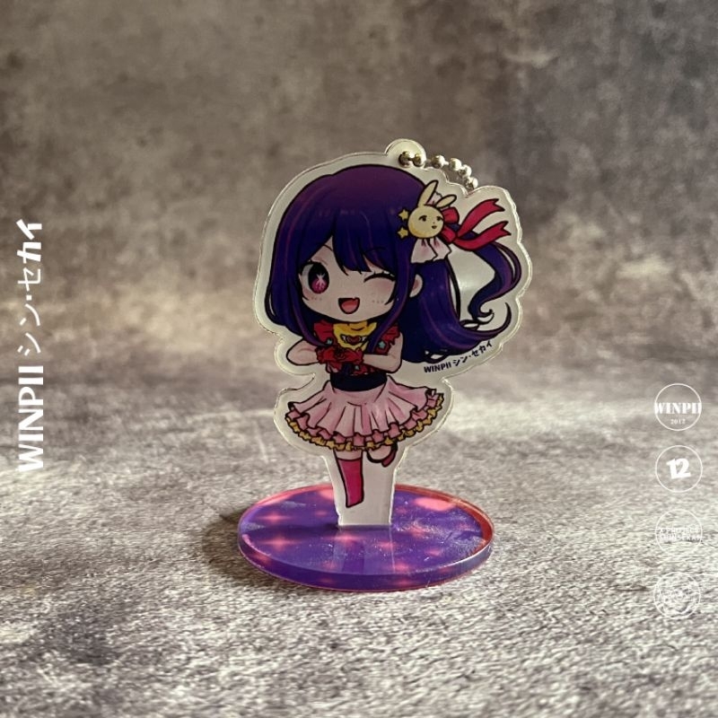 Hoshino Ai อะนิเมะ Oshi No Ko พวงกุญแจ Standee