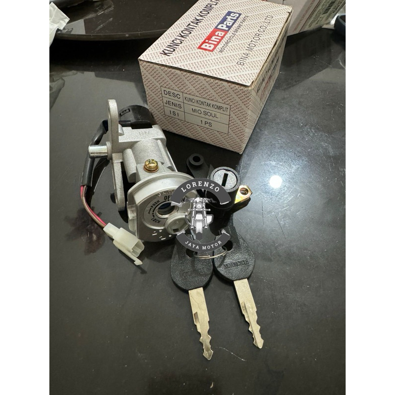 CONTACT KEY PLUS SEAT MIO SOUL CARBON FINO CARBON BINA