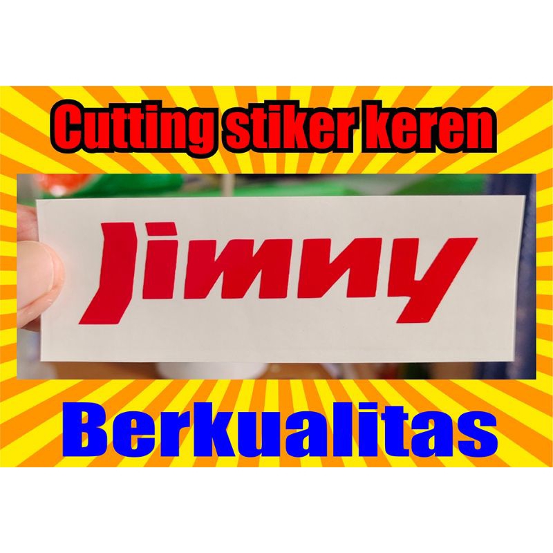 สติ๊กเกอร์ตัดสติ๊กเกอร์ Suzuki Jimny