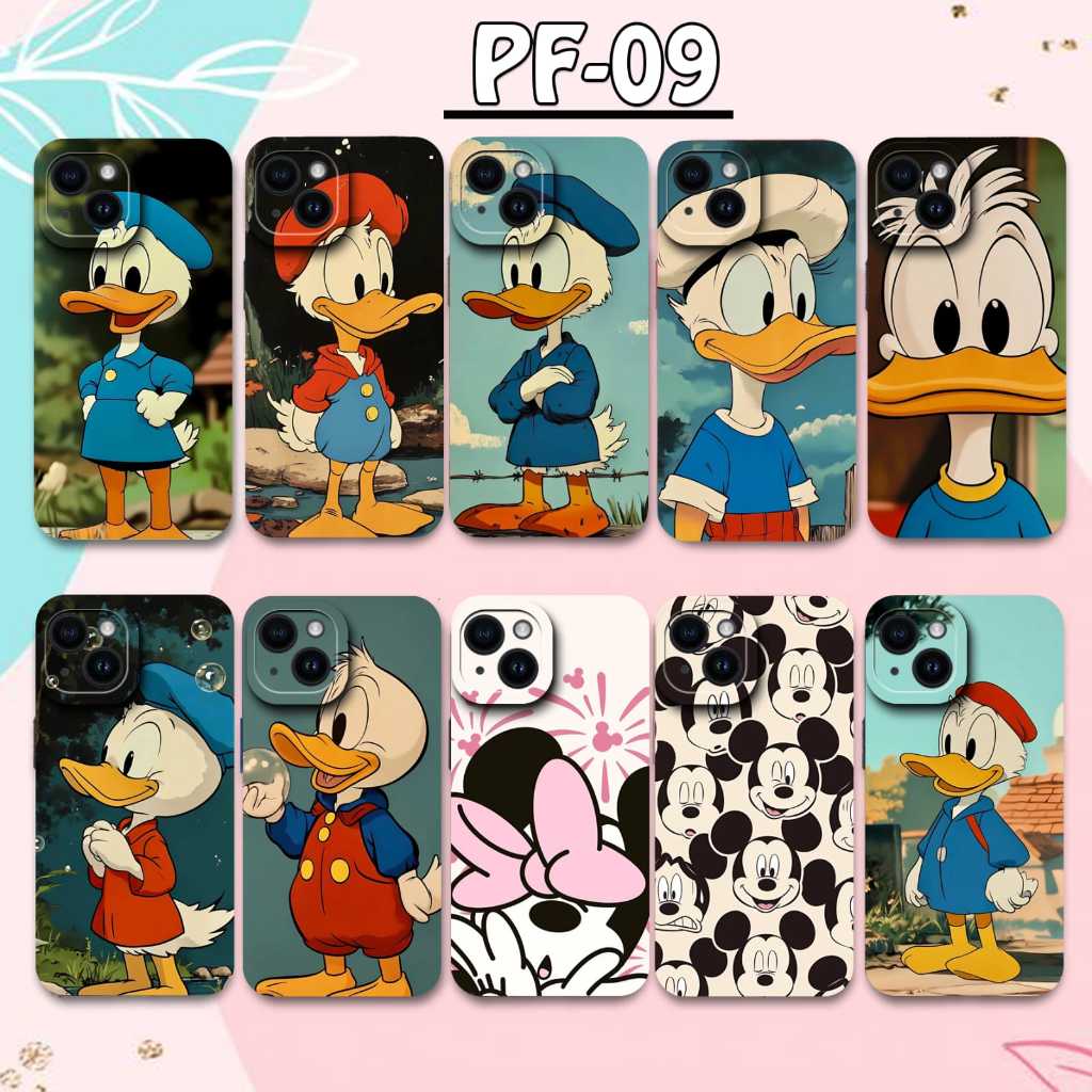 เคส Vivo V40 Vivo V40 Pro เคส Mickey Donald Duck PF-09 Image Case