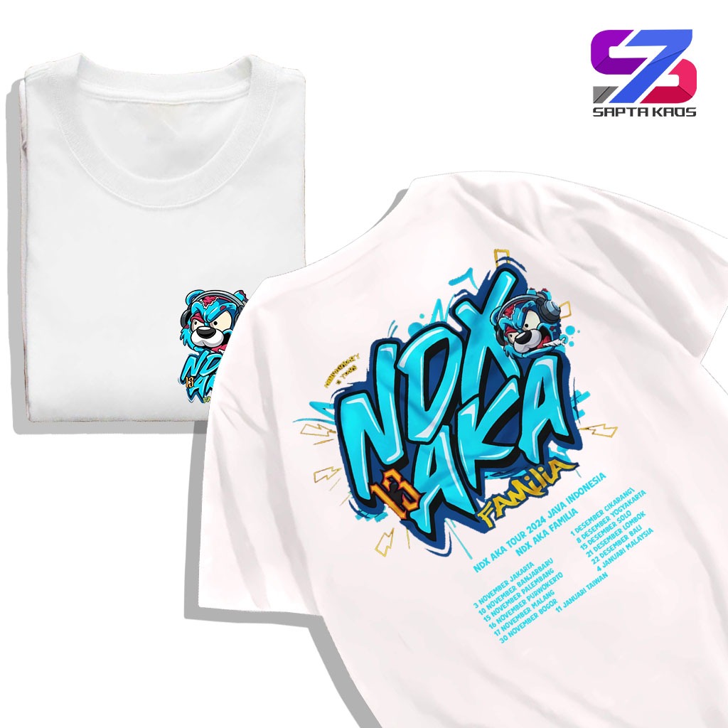 SPT168 NDX AKA T-SHIRT - เสื้อยืด NDX AKA - เสื้อยืดวง - เสื้อยืดผู้ชายในวันเดียว