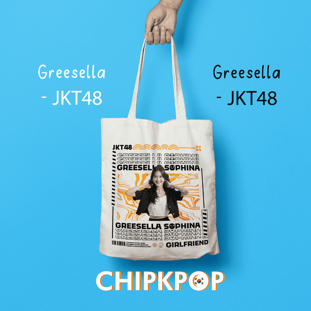 [ GREESELLA SET PACKAGE] [JKT48] I OSHI GREESELLA JKT 48 FANMADE I TOTEBAG JKT 48 OSHI GREESELLA I G