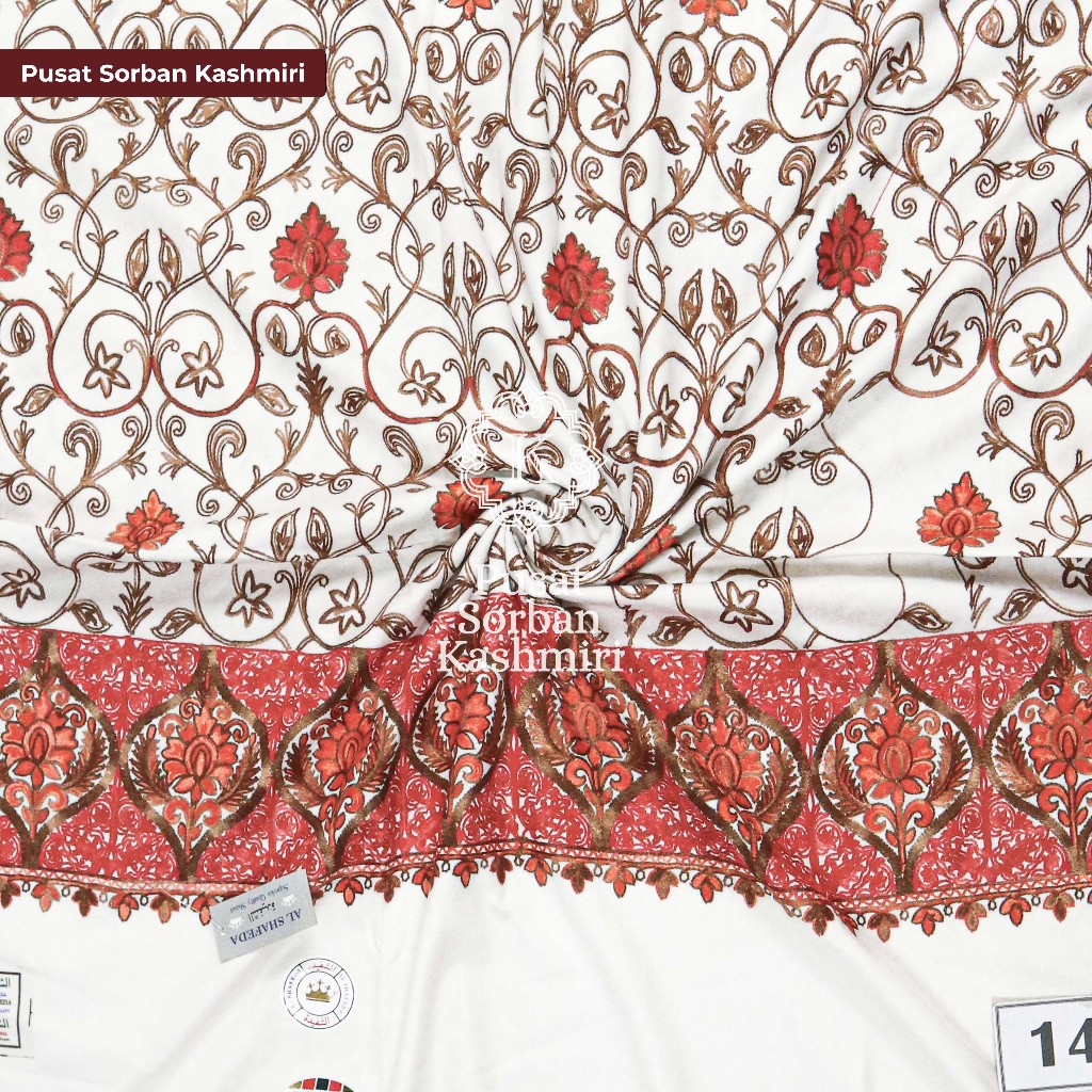 AL SHAFEDA ผ้าโพกหัวอะคริลิค 1091 N001