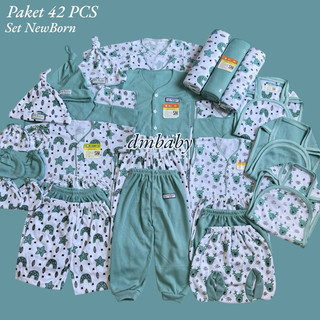 Perlengkapan Bayi Baru Lahir Hemat 39 BEST SELLER Set New Born Lengkap Baju Celana Popok Topi Kupluk Sarung Tangan Sarung Kaki - dmbabywear