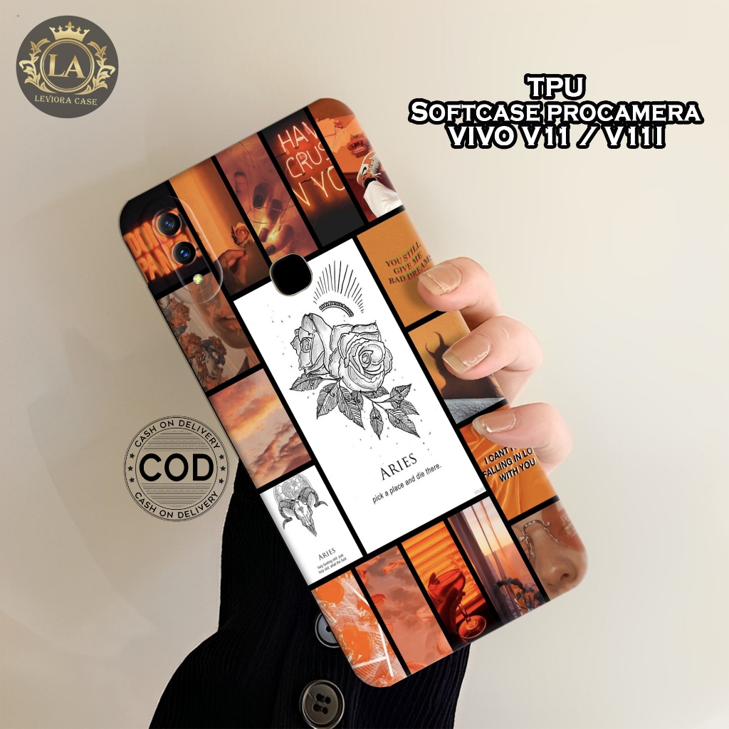 เคส VIVO V11 / V11i ใหม่ล่าสุด - เคส Leviora - เคส Zodiac Fashion - เคส VIVO V11 / V11i Softcase - เ
