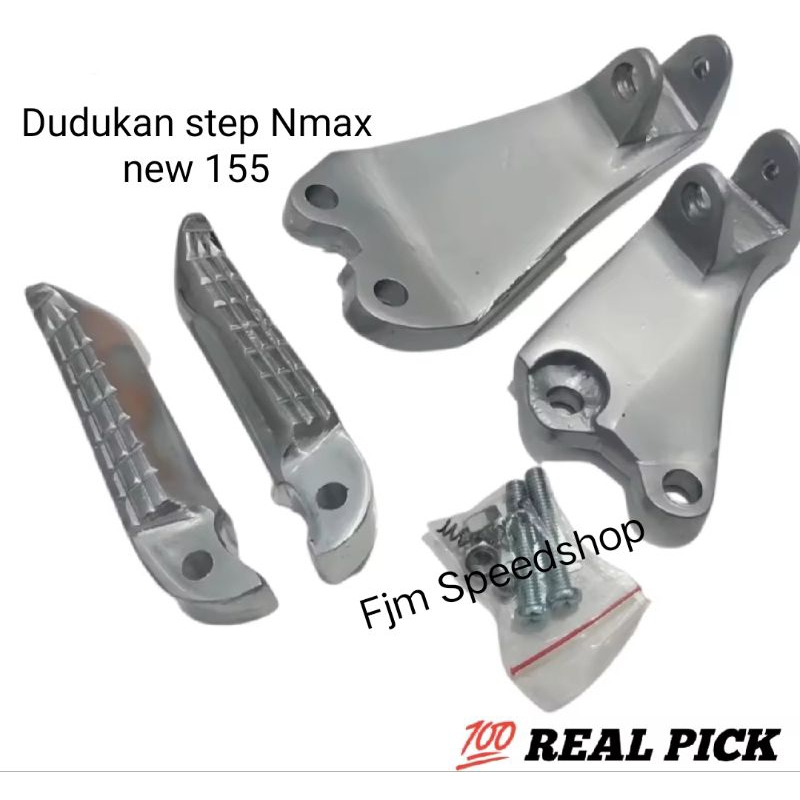 Footstep Mount Plus พักเท้าหลัง Nmax Old Nmax New 155 ขวาซ้ายชุด