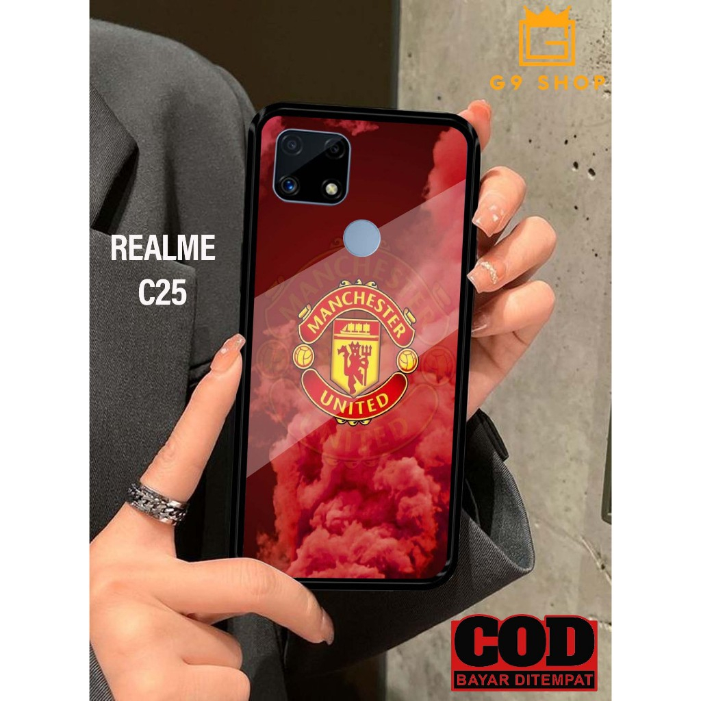 [gnine_case]เคส realme c25-case Glossy-Protective )cas(mu)softcase hp-case hp-casing hp-silikon-soft