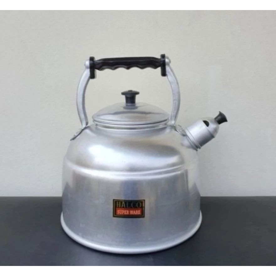 Halco Sound Teapot • Whistling Halco Aluminium Teapot 22cm 24cm