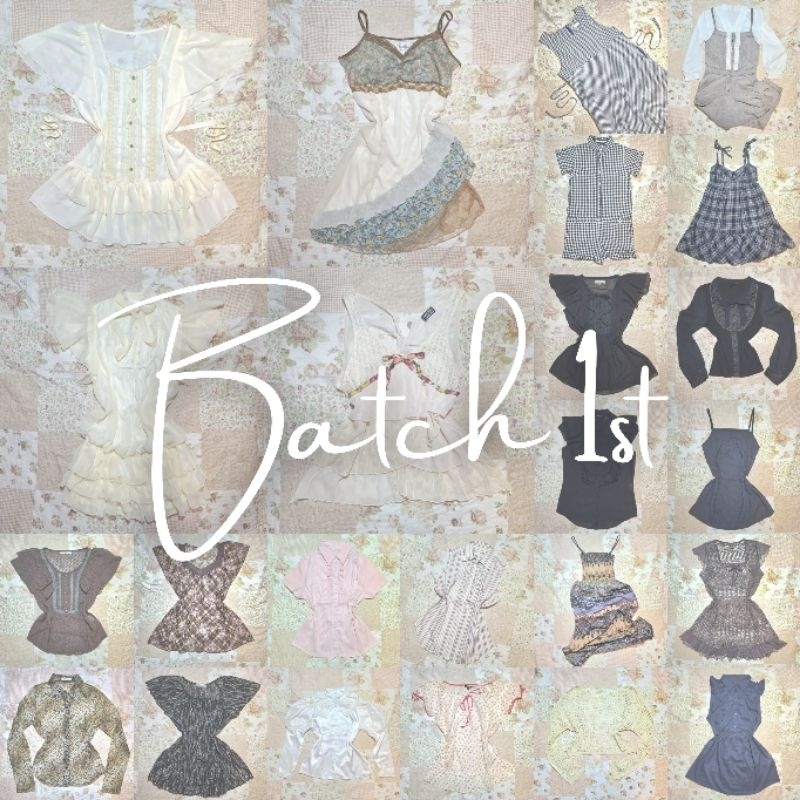 BATCH 1 (PLEAGE READ THE DESC BEFORE CHECKOUT) Vintage Coquette Cottagecore Y2K Grunge Gothic Goth 2