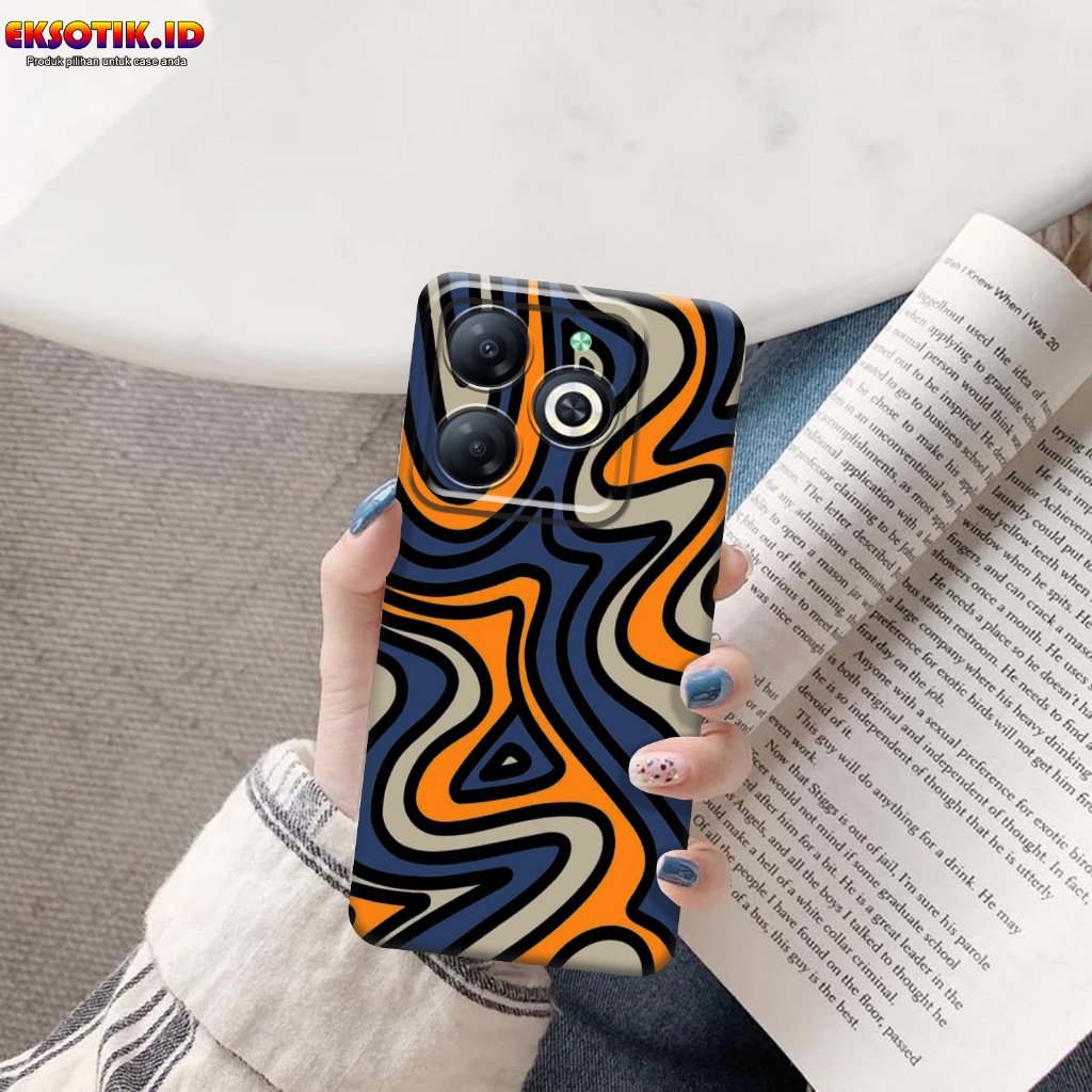 เคส Infinix Hot 40i - เคส Infinix Hot 40i - เคสแฟชั่น - Infinix Hot 40i Silicone - Cool and Cute Mot