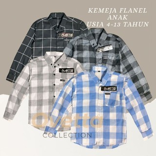 Kemeja Flanel Anak Laki | Kemeja Anak Flannel Lengan Panjang | Kemeja Flanel Anak Laki Laki Lengan Panjang