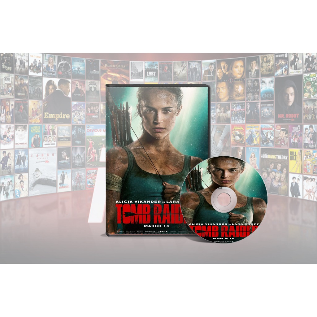 Lara Croft Tomb Raider DVD Film Collection (2001-2018)