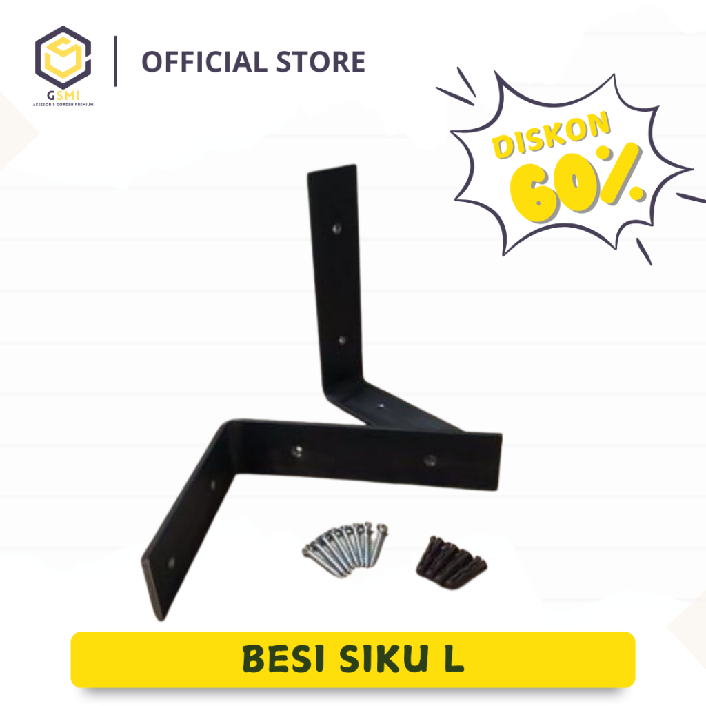 SIKU WALL SHELF ELbow MADE OF 2MM TICK PLATE WALL SHELF / WALL-MOUNTED SHELF ELbow IRON