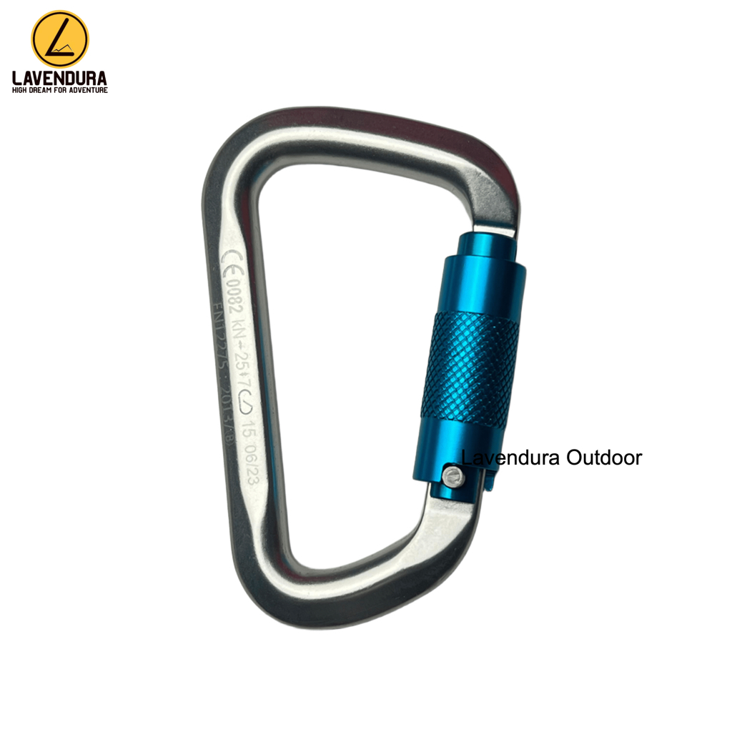 PPlus Carabiner อลูมิเนียมล็อคอัตโนมัติ 25kN Carabiner อลูมิเนียม Key-Lock Carabiners Carabiner PPlu