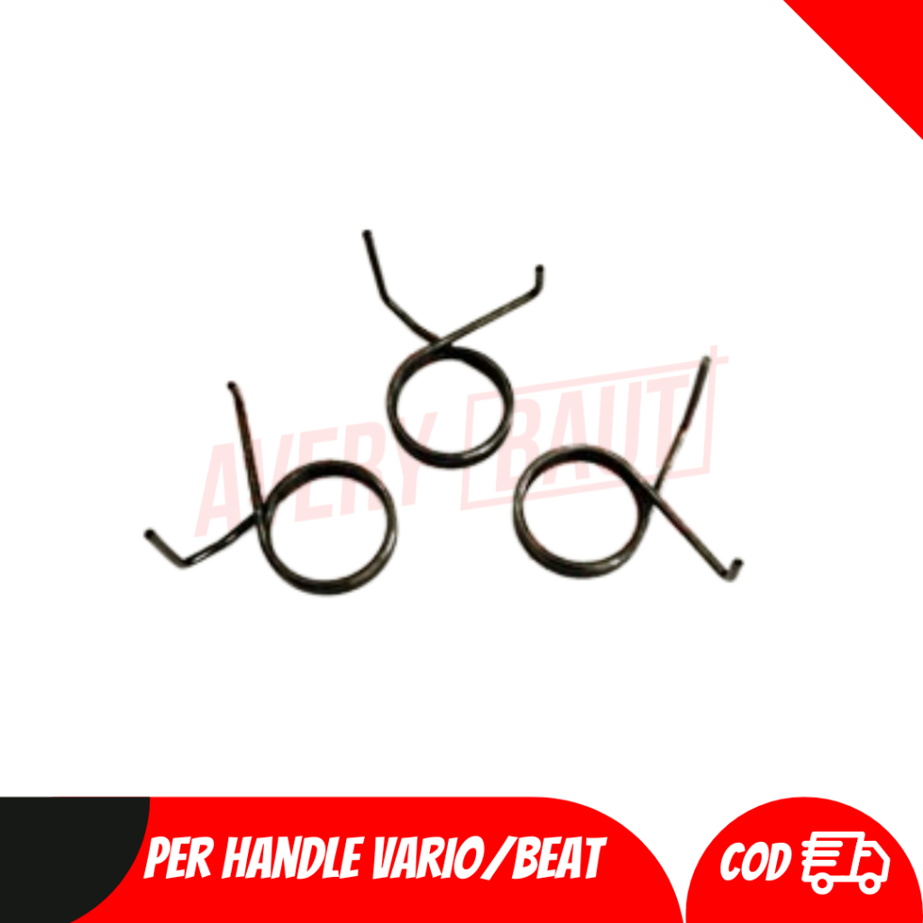 5 ชิ้น - RIGHT VARIO HANDLE SPRING / สีดําดั้งเดิม