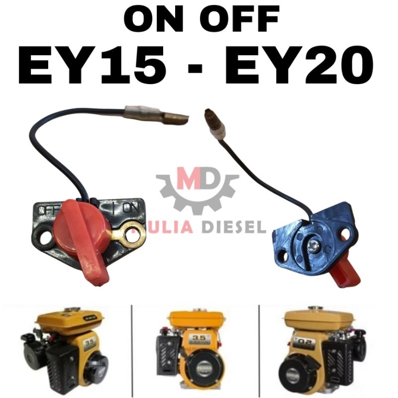 MESIN ROBIN EY15 EY20 EY 15 20 เครื่องยนต์สตาร์ทสวิตช์เปิดปิด