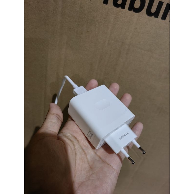เครื่องชาร์จ Oppo 67W มือสองดั้งเดิม Supervooc