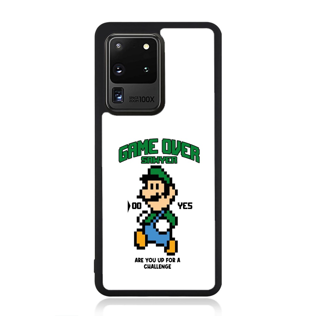 Samsung Note 20 10 9 8 7 Plus ultra Lite Edge TPU Softcase เกมที่กําหนดเอง Over Super Mario Luigi Ca