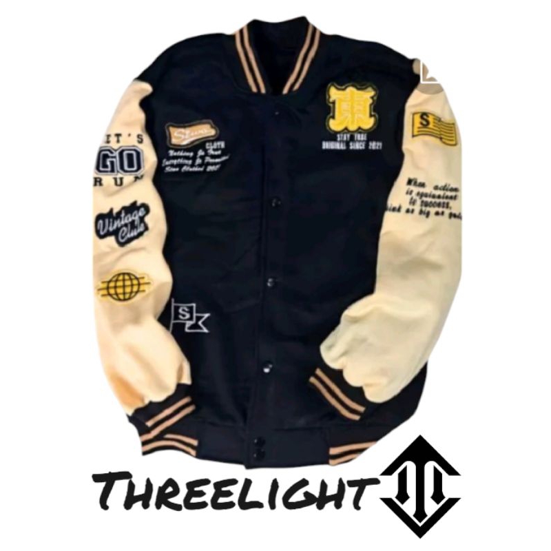 HOT DEALS ผู้ใหญ่ Varsity Jacket ผู้ชาย Varsity Jacket ผู้หญิง Varsity Jacket Unisex แจ็คเก็ตเบสบอลเ