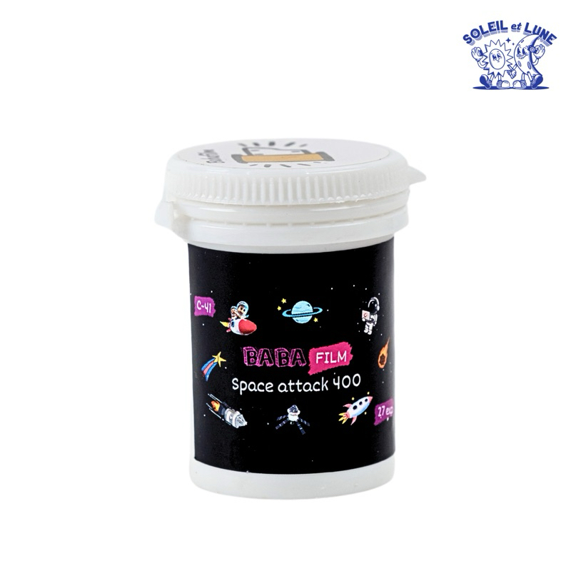 Baba Film Space Attack - ฟิล์มม้วน 35mm, ISO 400, 27exp