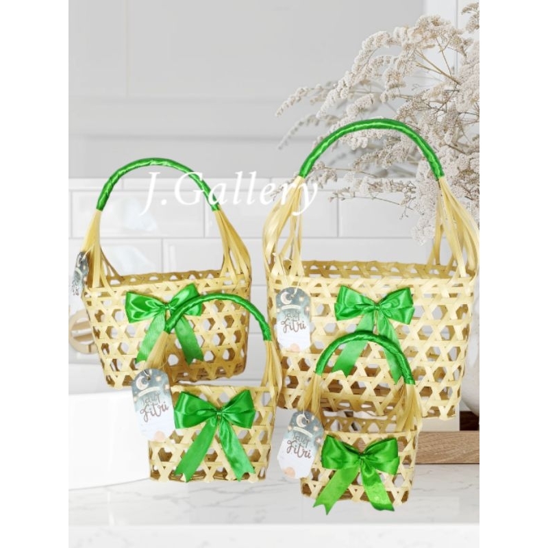 RATTAN BAG BAMBOO BAG สําหรับของขวัญ PARCEL SOUVENIR GIFT