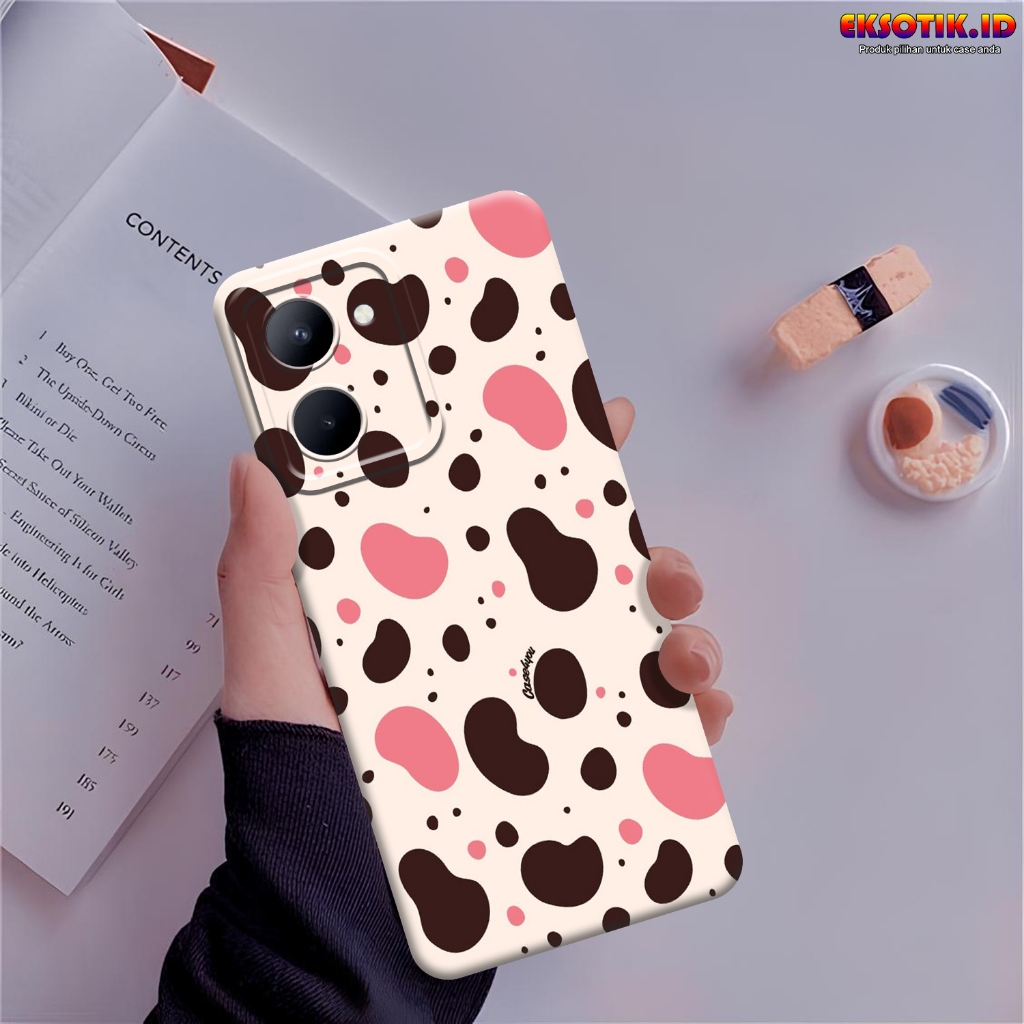 เคสRealme C33 - เคสRealme C33 - เคสแฟชั่น - Realme C33 Silicone - Cool and Cute Motips - Realme C33 