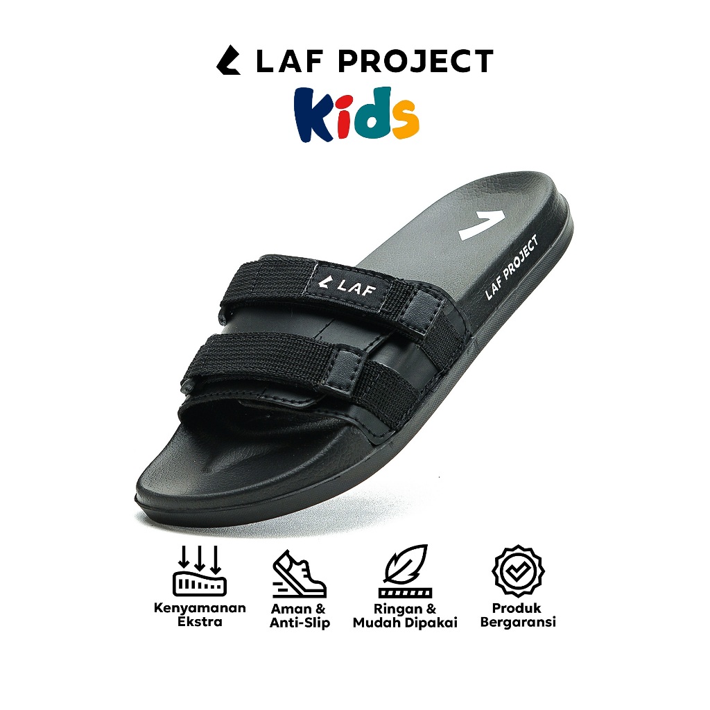 โครงการ LAF - รองเท้าแตะแบบสวมสไลด์สําหรับเด็กชายและเด็กหญิง - Gorka