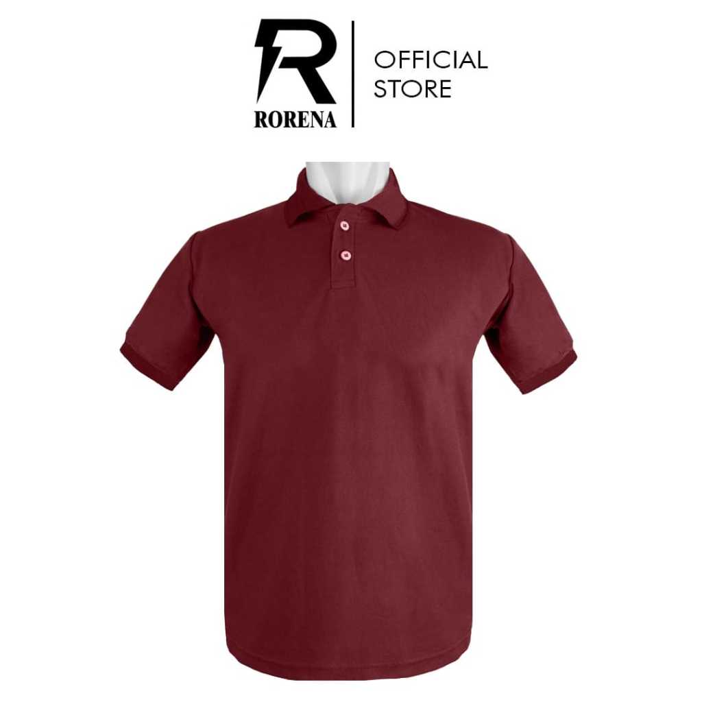 เสื้อ Polo Rorena วัสดุหกเหลี่ยม Pique พรีเมี่ยม