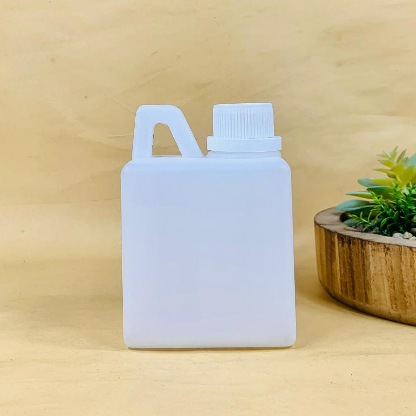 500 ML Natural Sealed Jerry Can / 500 ML HDPE Square Jerry Can / Natural Sealed Jerry Can