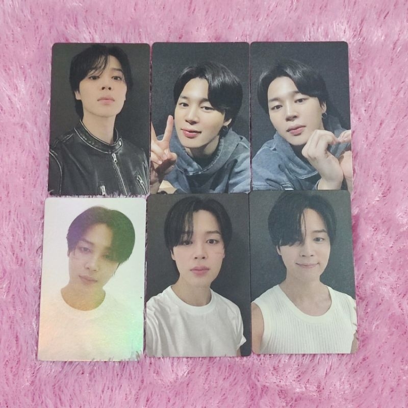 PC JIMIN FACE BTS PHOTOCARD