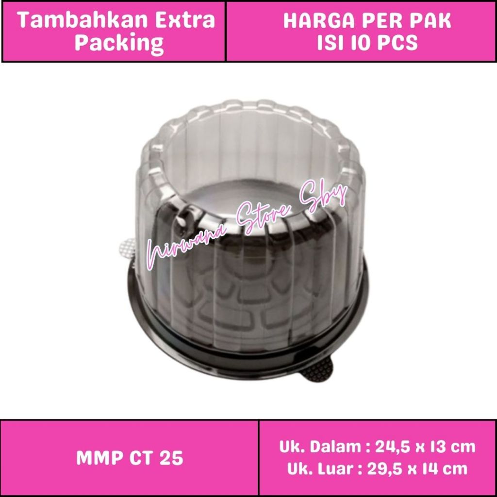(10 ชิ้น) MMP CT 25 / CT 250 | เค้กทาร์ตมิก้า / ถาดพุดดิ้ง | กลม / เหลี่ยม