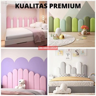 Headboard Wall Panel 3D, Headboard Hiasan Kamar, Hiasan Dinding, Sandaran Bermain Anak 20 x 45cm (KODE 001)