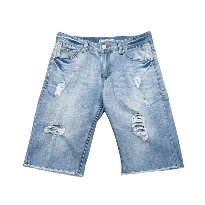 กางเกงยีนส์ขาสั้นผู้ชาย Reap