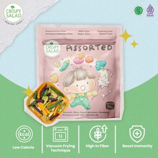 Crispy Salad Assorted 70gr