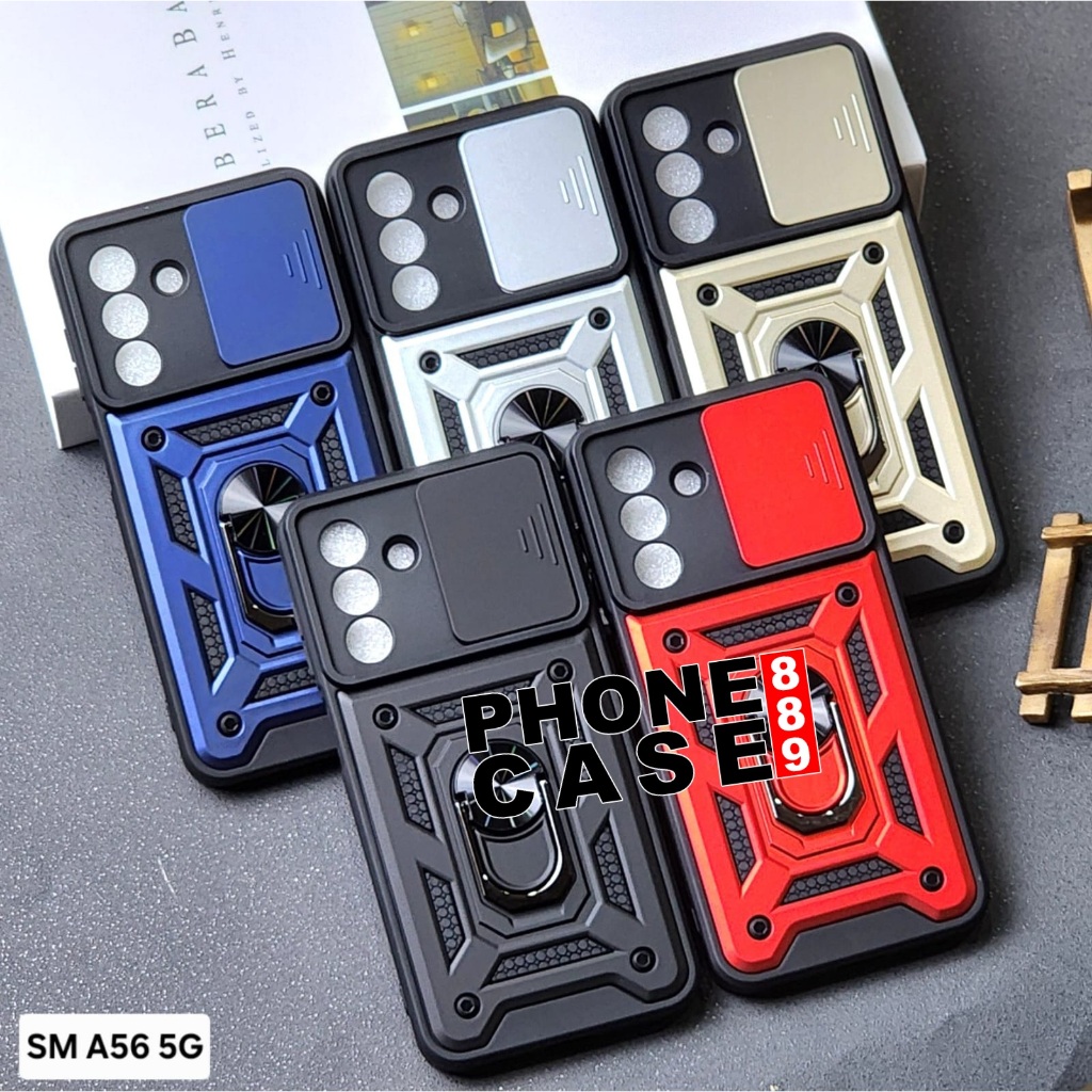 CASE SAMSUNG A56 5G CASE ROBOT CASE TRANSFORMER SLIDE RING CASE SAMSUNG A56 5G