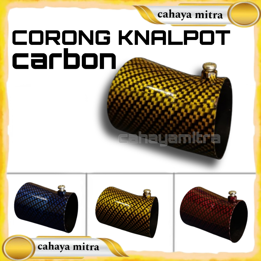 ท่อไอเสีย FUNNEL/KNALPOT BOWL CLOSE CARBON EXHAUST