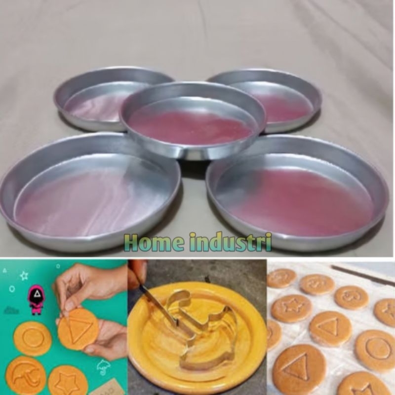 แม่พิมพ์ขนมเกมปลาหมึก / เกมปลาหมึก Dalgona Candy Coaster