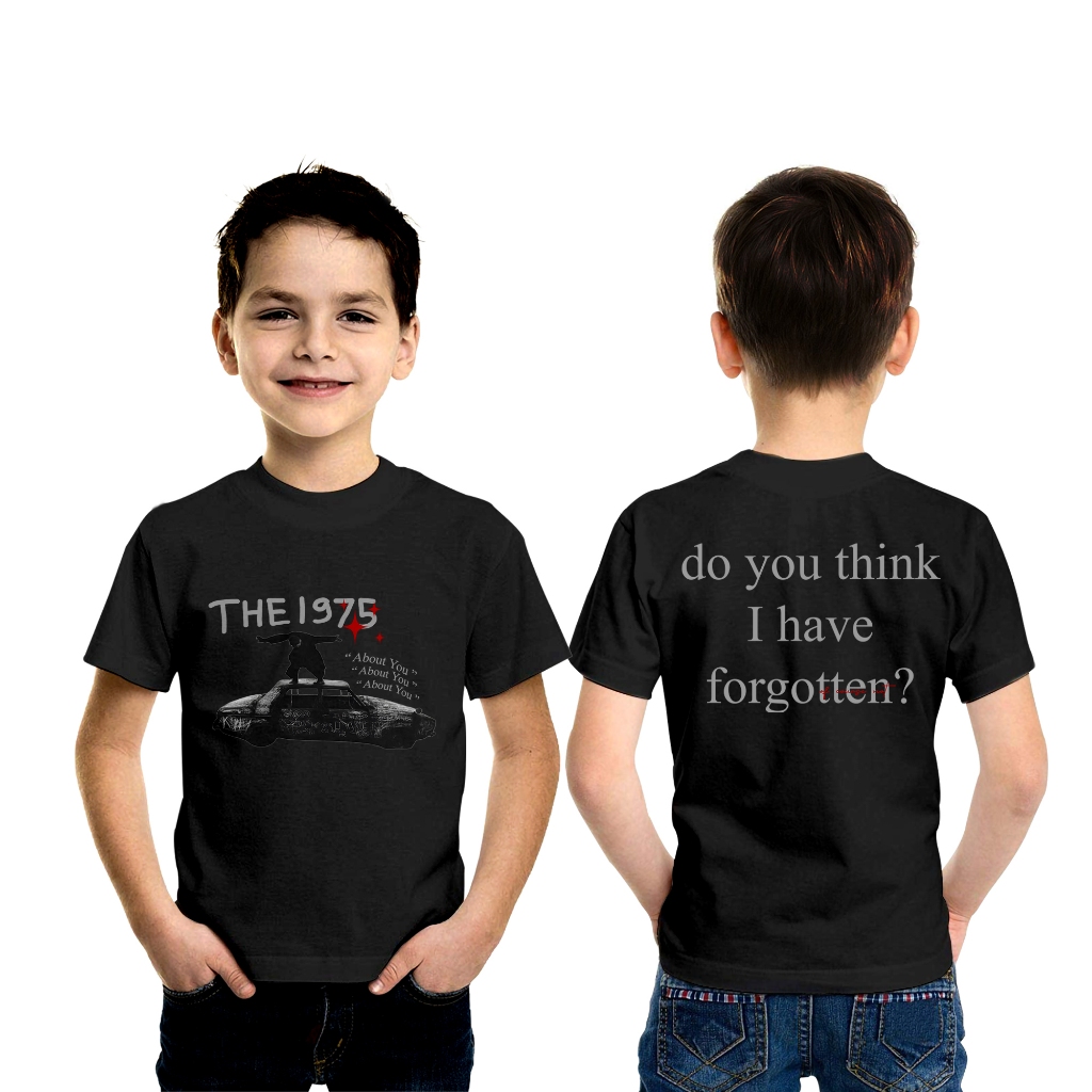 KATUN เสื้อยืดเด็ก เสื้อเชิ้ตแขนสั้นโอเวอร์ไซส์ The 1975 ABOUT YOU ผ้าฝ้ายแท้ สไตล์เรโทร